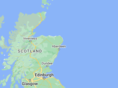 Map showing location of Ellon (57.36405, -2.07313)