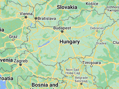 Map showing location of Előszállás (46.83094, 18.83481)