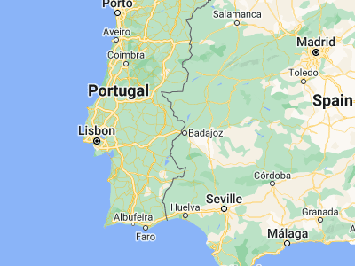 Map showing location of Elvas (38.8815, -7.16282)