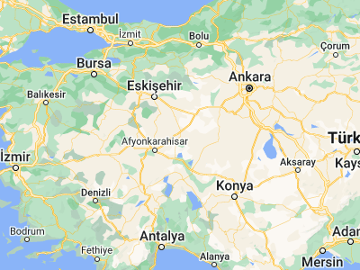 Map showing location of Emirdağ (39.01972, 31.15)