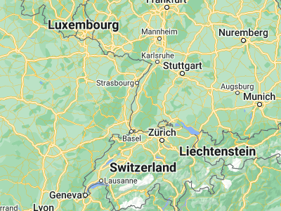 Map showing location of Emmendingen (48.12096, 7.85359)