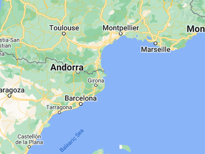 Map showing location of Empuriabrava (42.24691, 3.12059)