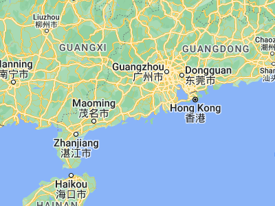 Map showing location of Encheng (22.18325, 112.30615)