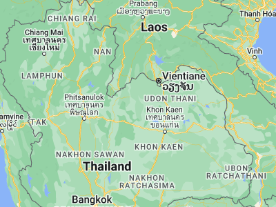 Map showing location of Erawan (17.30181, 101.95382)