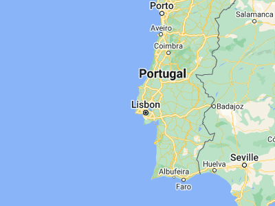 Map showing location of Ericeira (38.96275, -9.41563)