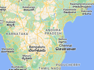 Map showing location of Erraguntla (14.63333, 78.53333)
