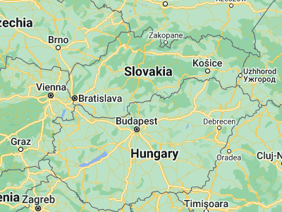 Map showing location of Érsekvadkert (47.99619, 19.20231)