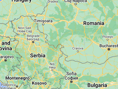 Map showing location of Eşelniţa (44.69917, 22.36222)