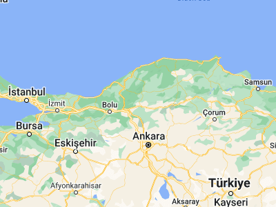 Map showing location of Eskipazar (40.94298, 32.53091)