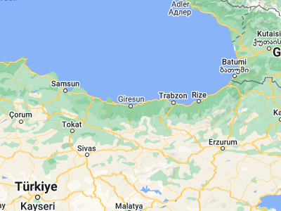 Map showing location of Espiye (40.94794, 38.71148)