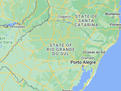 Map showing location of Espumoso (-28.72472, -52.84972)