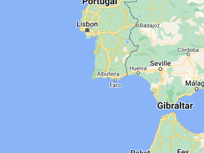 Map showing location of Estômbar (37.14629, -8.48505)