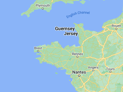 Map showing location of Étables-sur-Mer (48.63333, -2.83333)