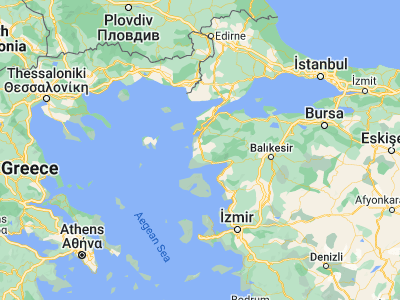 Map showing location of Ezine (39.78561, 26.34083)