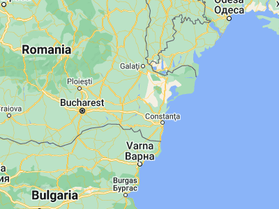 Map showing location of Făcăeni (44.56667, 27.9)
