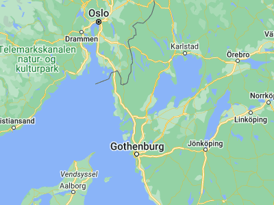 Map showing location of Färgelanda (58.56816, 11.99235)