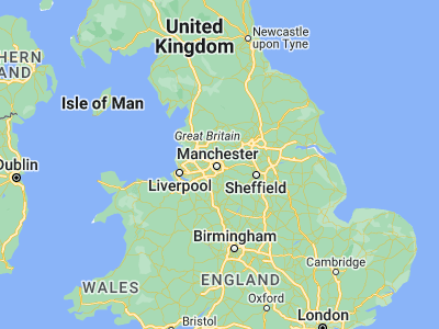 Map showing location of Failsworth (53.50484, -2.16568)