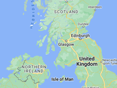 Map showing location of Fairlie (55.75602, -4.85564)