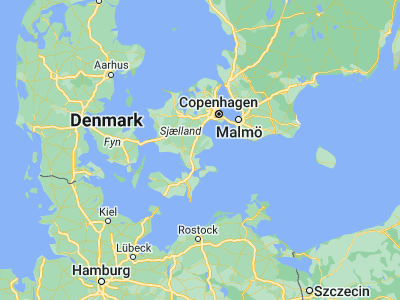 Map showing location of Fakse Ladeplads (55.2198, 12.17013)