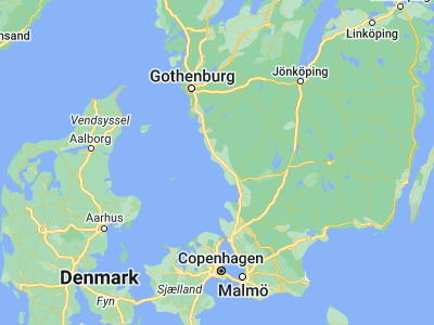 Map showing location of Falkenberg (56.90552, 12.49118)