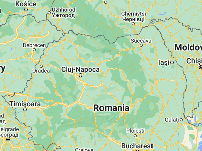 Map showing location of Fărăgău (46.76667, 24.51667)