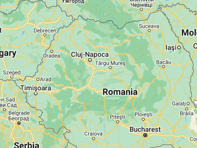 Map showing location of Fărău (46.33333, 24.01667)