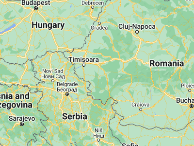 Map showing location of Fârliug (45.48833, 21.84944)