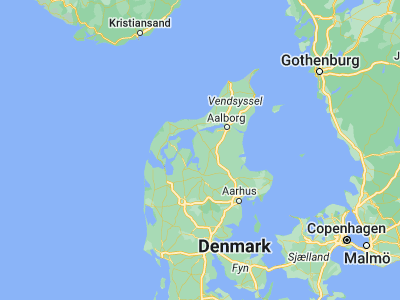 Map showing location of Farsø (56.77276, 9.33926)