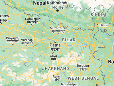 Map showing location of Fatwa (25.50974, 85.30273)