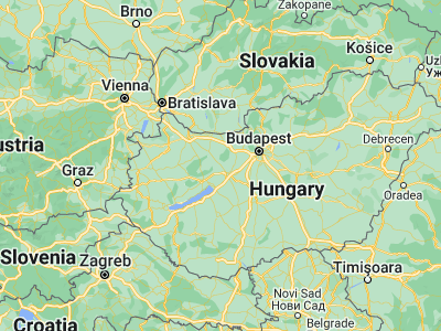 Map showing location of Fehérvárcsurgó (47.29349, 18.2646)