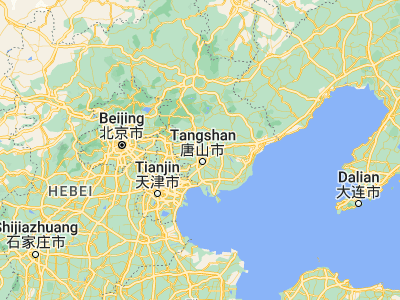Map showing location of Fengrun (39.83333, 118.11667)