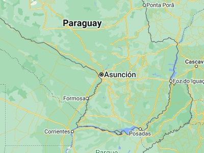 Map showing location of Fernando de la Mora (-25.32308, -57.54021)