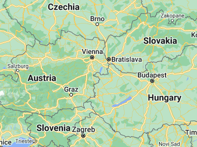 Map showing location of Fertőrákos (47.72017, 16.6504)