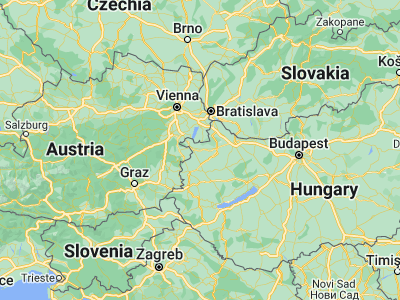 Map showing location of Fertőszentmiklós (47.58996, 16.87517)