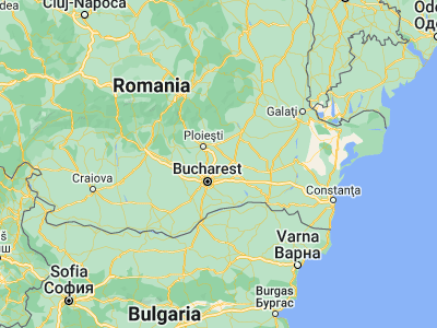 Map showing location of Fierbinţi-Târg (44.7, 26.35)