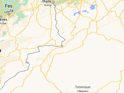 Map showing location of Figuig (Centre) (32.10891, -1.22855)