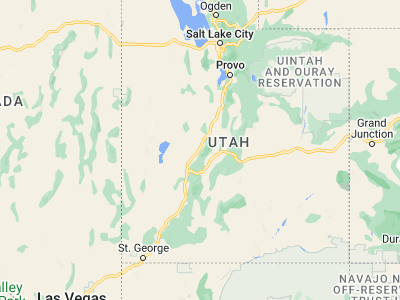 Map showing location of Fillmore (38.96885, -112.32355)