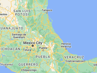 Map showing location of Filomeno Mata (20.2, -97.7)