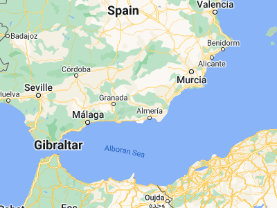 Map showing location of Fiñana (37.1715, -2.84011)