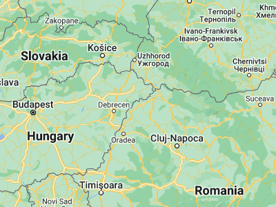 Map showing location of Foeni (47.7, 22.38333)