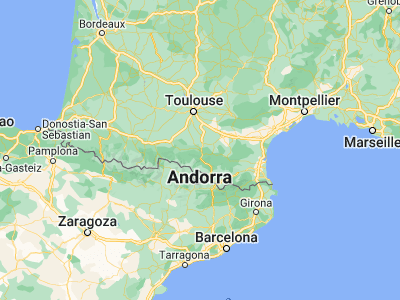 Map showing location of Foix (42.96667, 1.6)