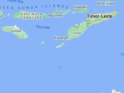 Map showing location of Folaoen Satu (-10.7972, 123.225)