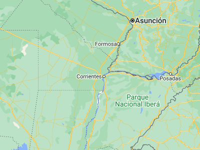 Map showing location of Fontana (-27.41813, -59.02392)