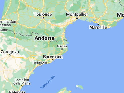 Map showing location of Fontcoberta (42.13333, 2.8)