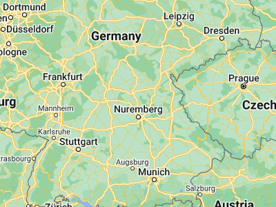 Map showing location of Forchheim (49.71754, 11.05877)