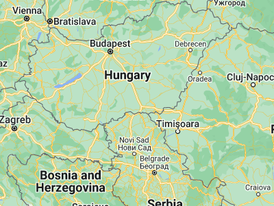 Map showing location of Forráskút (46.36528, 19.90973)