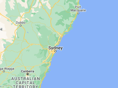 Map showing location of Forresters Beach (-33.407, 151.476)