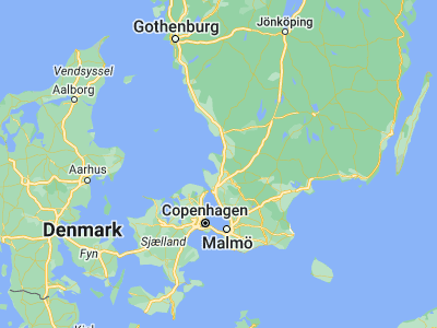 Map showing location of Förslöv (56.35, 12.81667)