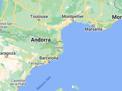 Map showing location of Fortià (42.2432, 3.03881)