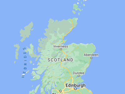 Map showing location of Fortrose (57.58087, -4.13263)
